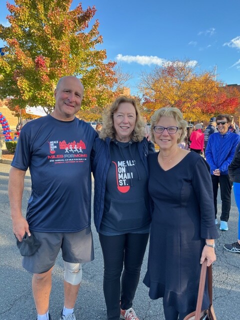 (PHOTO: Anthony Tirone of White Plains and Pat Hart of Rye with Shelley Mayer, New York State Senator representing the 37th Senate District, which includes portions of Westchester County including some or all of Bedford, Eastchester, Harrison, Larchmont, Mamaroneck, New Rochelle, North Castle, Port Chester, Rye, Rye Brook, White Plains, and Yonkers.)