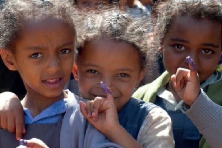 (PHOTO: A purple pinkie is a sign of the ongoing battle to eradicate polio globally. Help Rye Rotary make its contribution on Monday.)