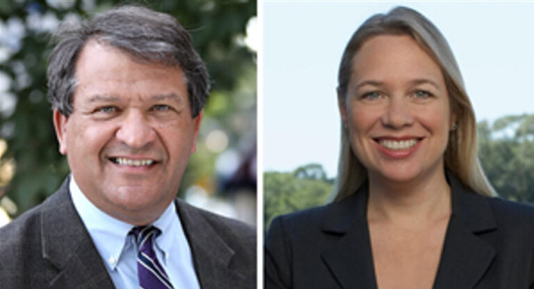 (PHOTO: County Executive George Latimer and County Legislator Catherine Parker will hold a town hall on Thursday.)