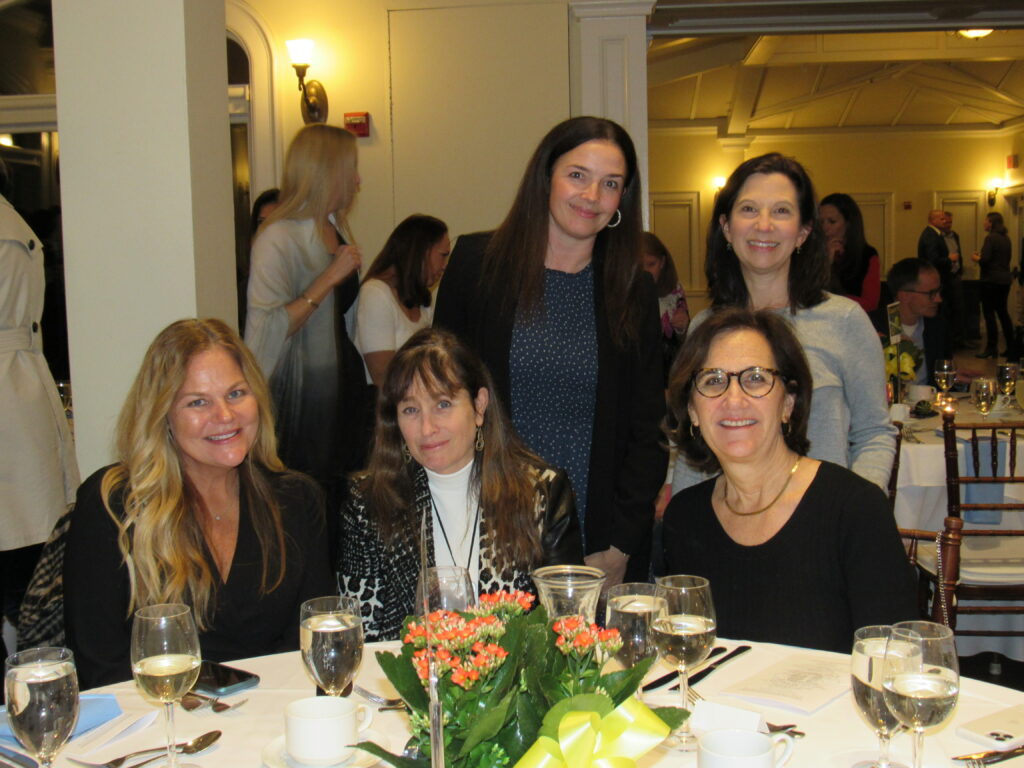 (PHOTO: More Staci Ramachandran fans. Seated left to right Weezie Mullaly, Deborah Blatt, Gerry Goldberg. Standing left to right Kate Levy, Kathy Ellis.)