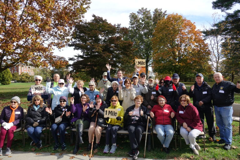 (PHOTO: The Rye Senior Walking Club last Friday, November 4, 2022.)