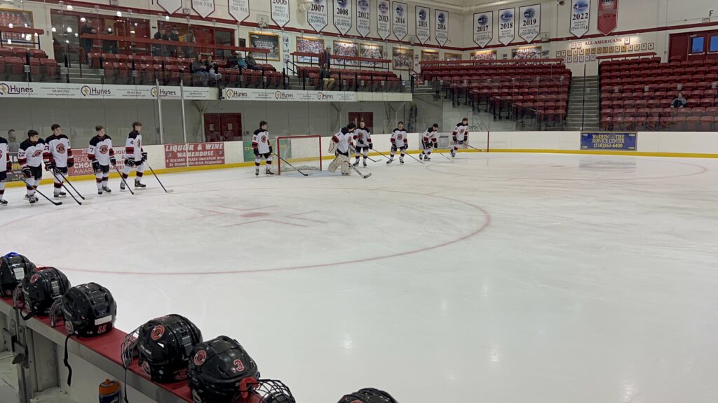 Rye Boys Varsity Hockey 2022-12-19 @ Northeastern Clinton Central School Cougars 