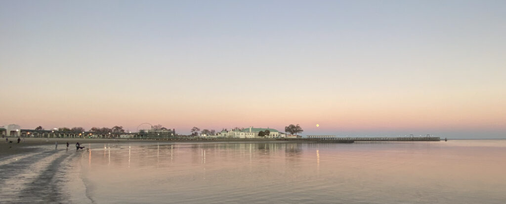 (PHOTO: The Playland Pier seen from Playland Beach as it stretches into Long Island Sound. File Photo.)