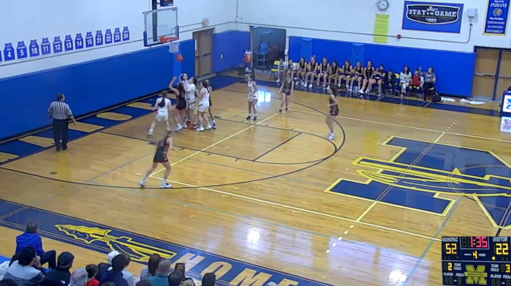 Rye Girls Varsity Basketball 2022-12-29 @ Mahopac - Mahopac tournaments