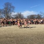 (PHOTO: The 21st Annual Polar Bear Plunge was held on January 1st, 2023 in Rye Town Park and honored Norbert Galligan.)