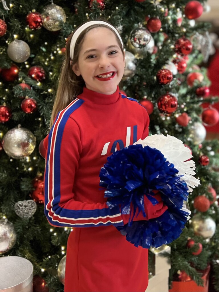 (PHOTO: Rye Middle School eighth grader and NCA (National Cheerleaders Association) All-American Elle Talbott.)