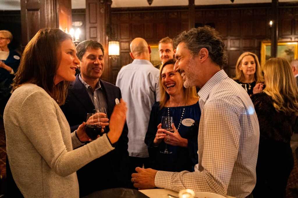 (PHOTO: Arielle & Jon Jachman, Sandy Samberg, and Ethan Zohn at the Soul Ryeders Get Together to Give Together event at the Westchester Country Club on Friday, January 27, 2023.)