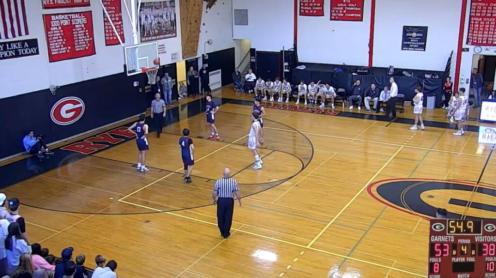 Rye Boys Varsity Basketball 2023-02-18 vs Eastchester