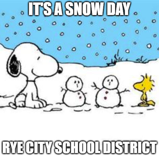 Rye City School District Snow Day 2023