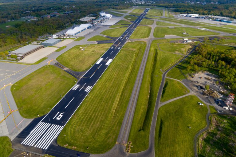 (PHOTO: Westchester County Airport, call letters HPN, is in White Plains just up I-684 from Rye.)