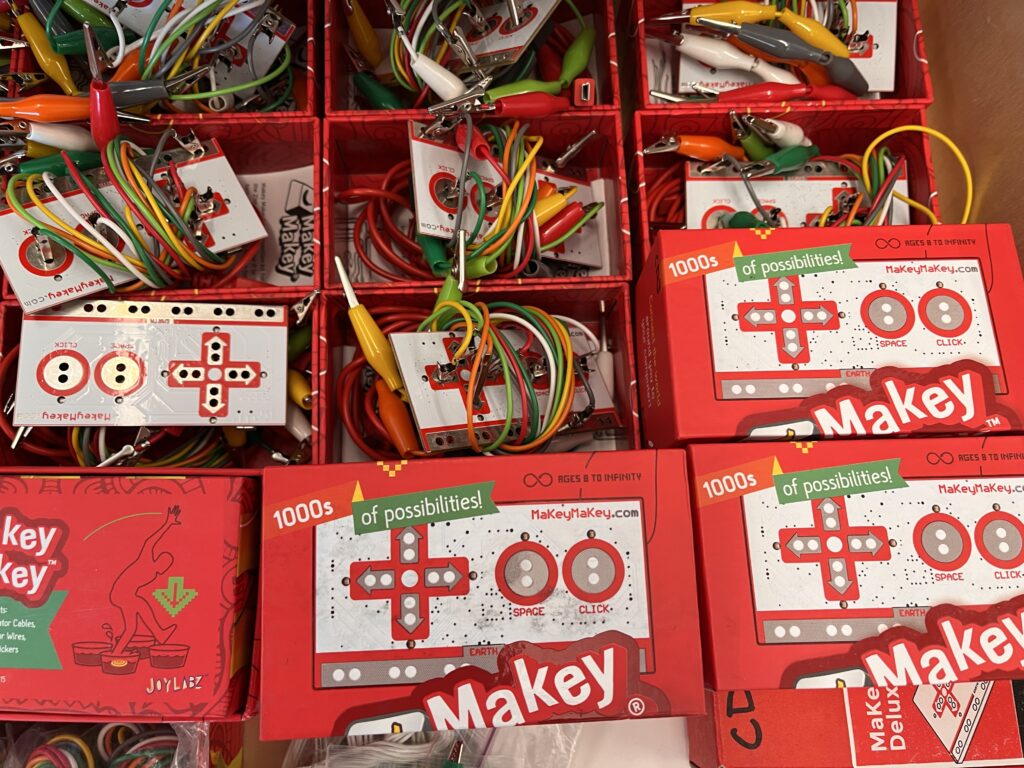 (PHOTO: Robotics and coding equipment for makerspaces will be in all three elementary schools.)