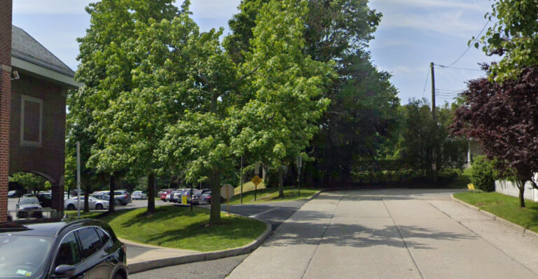 (PHOTO: Parking at the Rye YMCA often overflows onto Mead Place.)