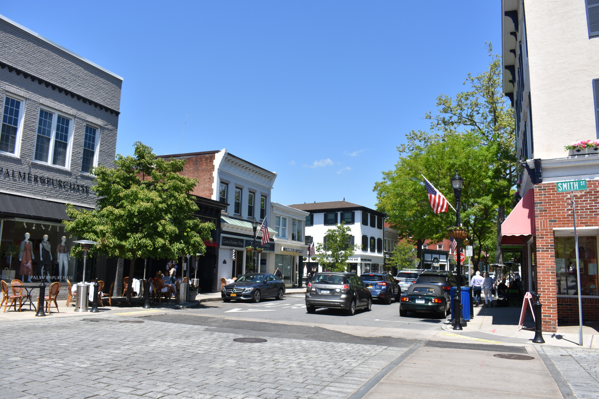 (PHOTO: Downtown Purchase Street in Rye. File photo. Credit: Pei Pei Martin.)