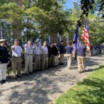 (PHOTO: The 2023 Memorial Day ceremony on the Rye Village Green.)