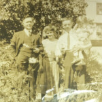 (PHOTO: An old Dianni family photo from 1913 taken on the Lesher Estate on Grace Church Street. Dianni's mother’s uncle, Peter McGlynn; his grandmother, Mary Farrell; his grandfather, Michael Farrell; and Dianni's mother Anne who was l year old at the time.)