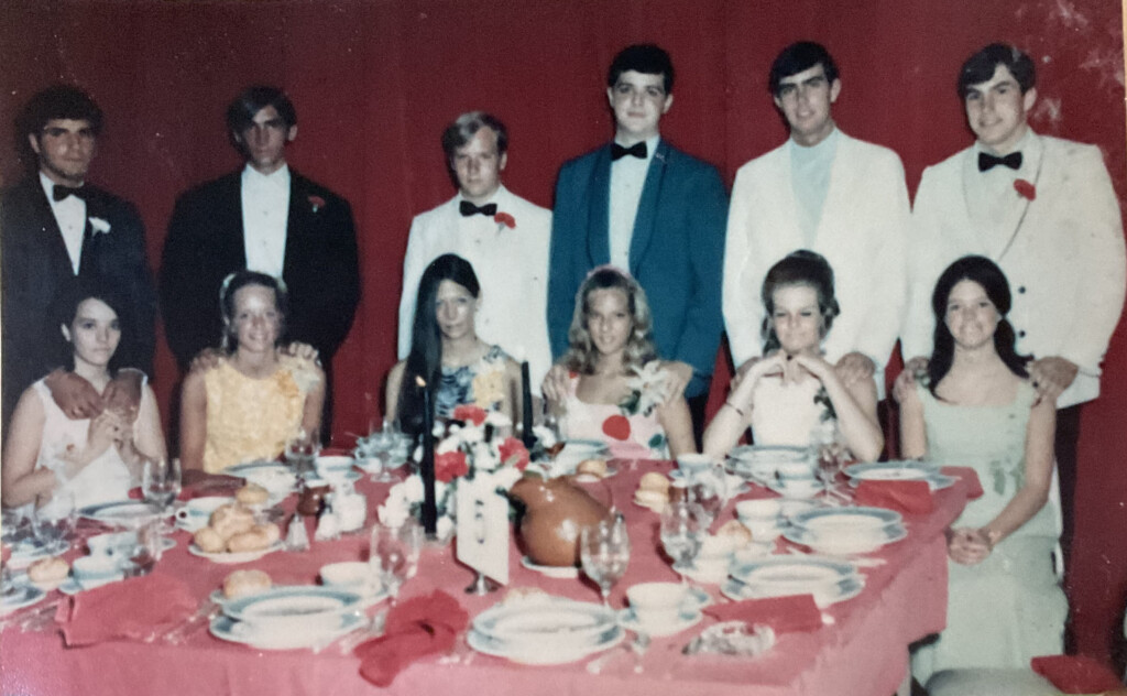 (PHOTO: Jim Dianni's Rye High School senior prom in 1968.)