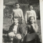 (PHOTO: Jim Dianni's Grapal Street friends: (kneeling) Billy & Melinda Barnes, (standing) Dianni & Carlo Castellano.)