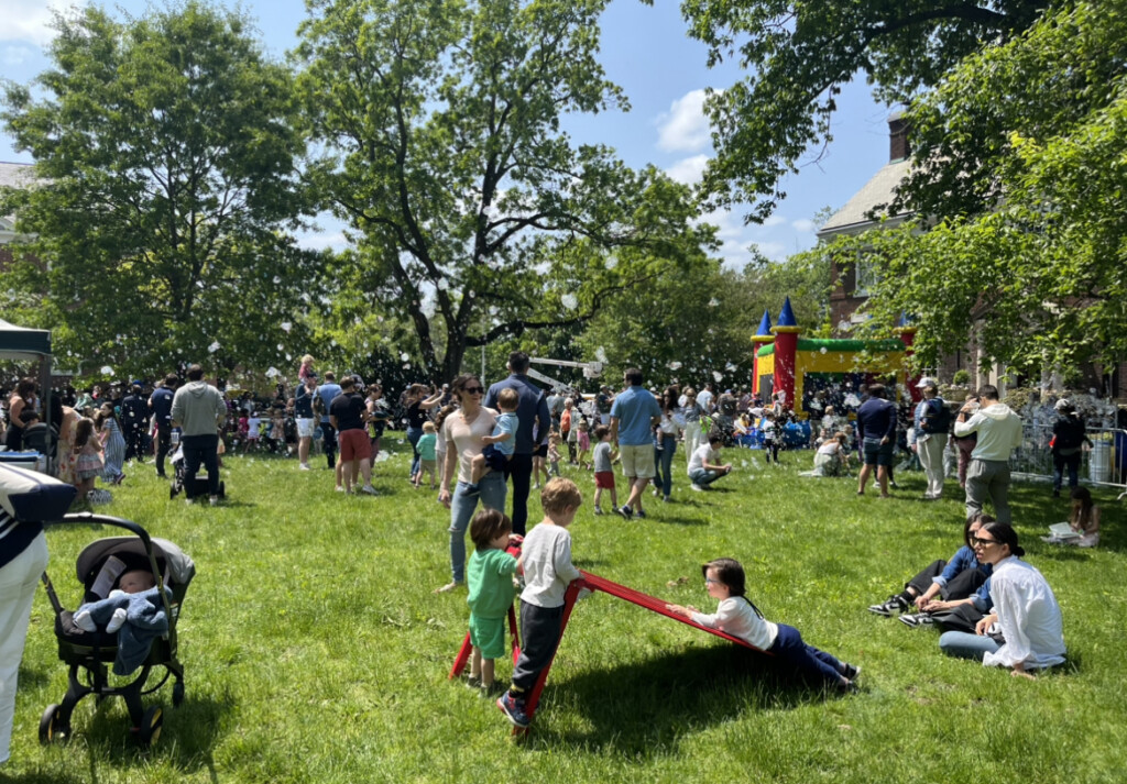 (PHOTO: The Rye Free Reading Room's 2023 annual Vehicle Fair also offered a host of other family friendly activities across the Rye Village Green. Credit: Will McCullough.)