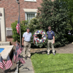 (PHOTO: The 2023 Memorial Day ceremony on the Rye Village Green.)