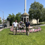 (PHOTO: The 2023 Memorial Day ceremony on the Rye Village Green.)