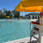 (PHOTO: Playland pool on Saturday, May 27, 2023. Credit: Will McCullough.)