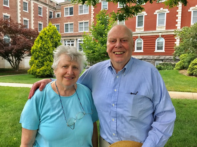 (PHOTO: Sally and Dick Lee at The Osborn in 2019.)