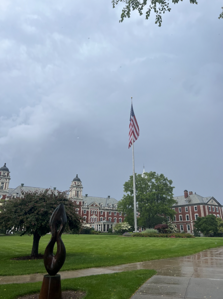 (PHOTO: Osborn South Lawn on Flag Day)