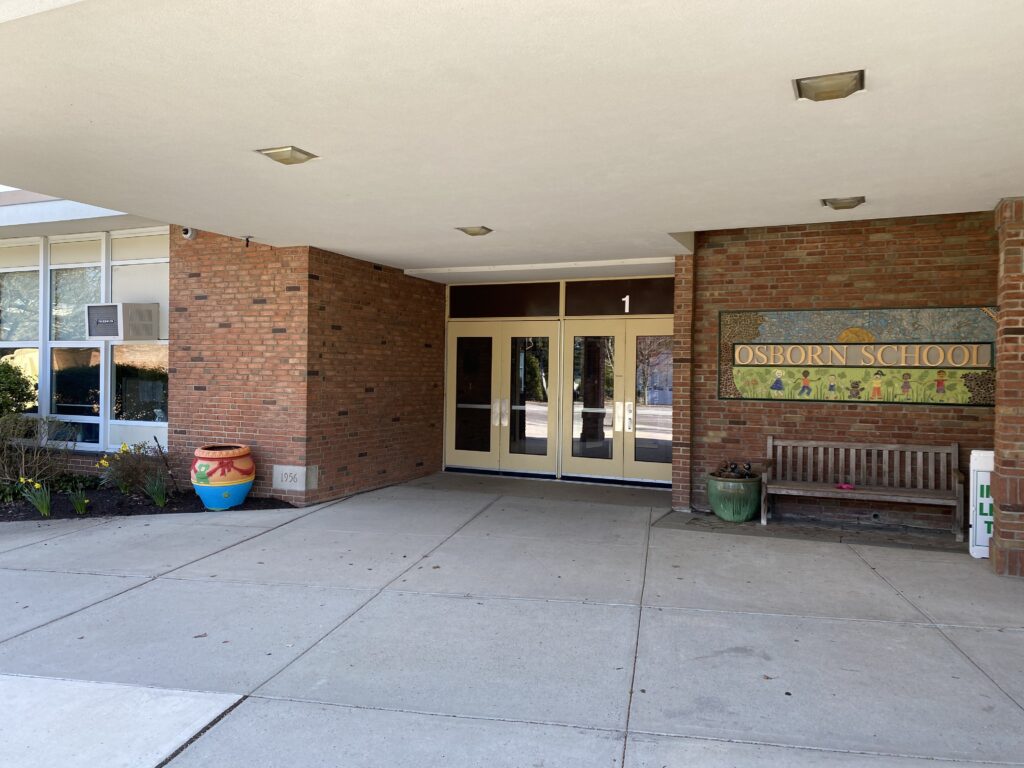 (PHOTO: The Osborn Elementary School. File photo, 2020.)