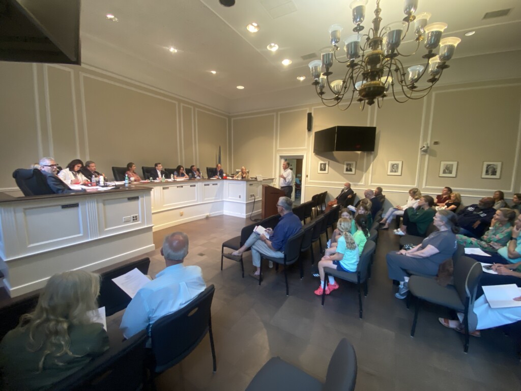 (PHOTO: The proposal to install an artificial turn field at Rye Recreation's Nursery Field was advanced at the June 14, 2023 Rye City Council meeting.)