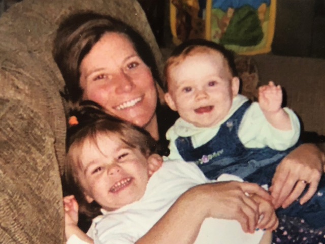 (PHOTO: Maggie and her two daughters, Quinn and Emerson, in 2006 in Rye)