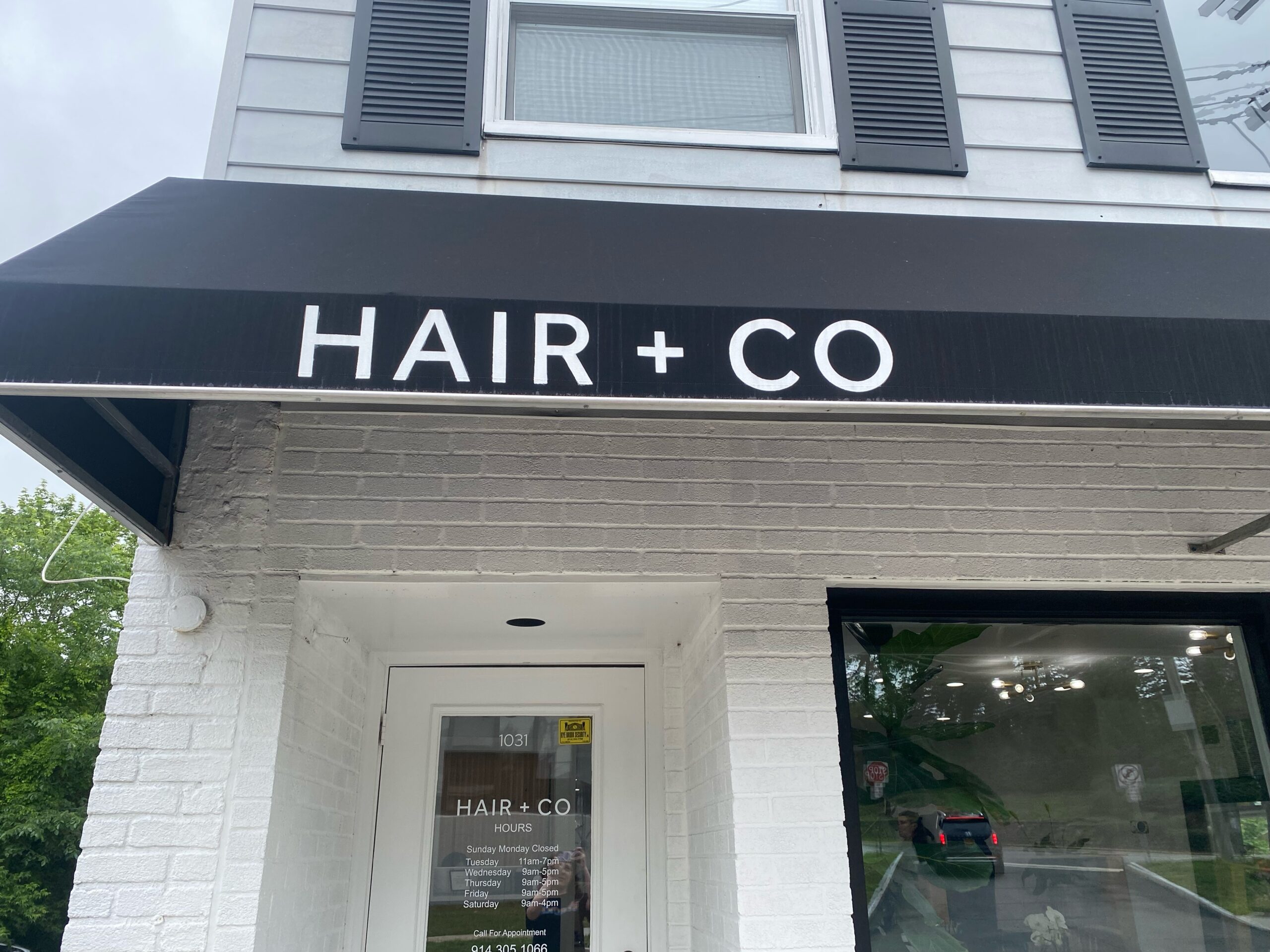 (PHOTO: Hair + Co. is located at 1801 Boston Post Road in Rye.)