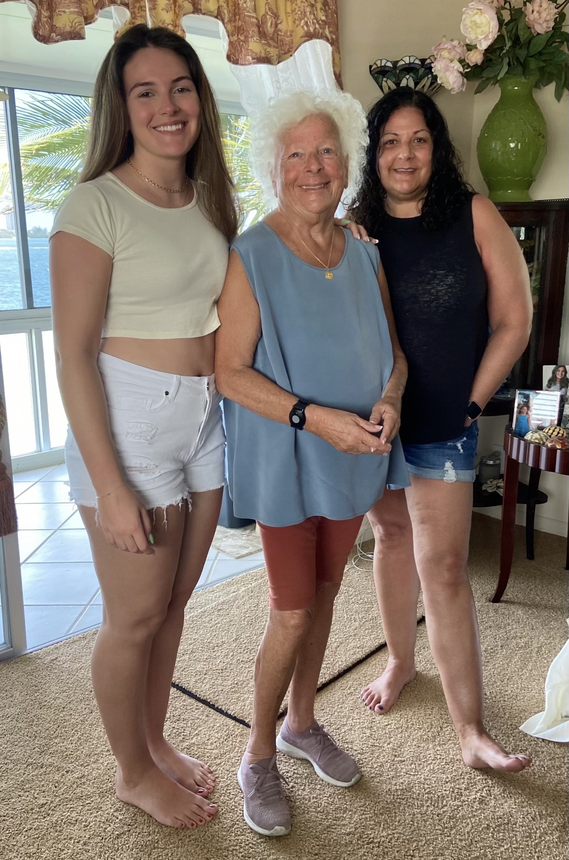 (PHOTO: Rye lifer Traci Fiore pictured with her daughter, Rye High School graduate, Gabby Gomez, and her mother, Terri Silverman.)