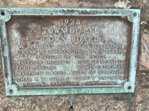 (PHOTO: The Locust Avenue bridge in downtown Rye, New York. Built in 1928, the bridge is expected to be reconstructed in the next couple of years with a combination of state and local funding.)