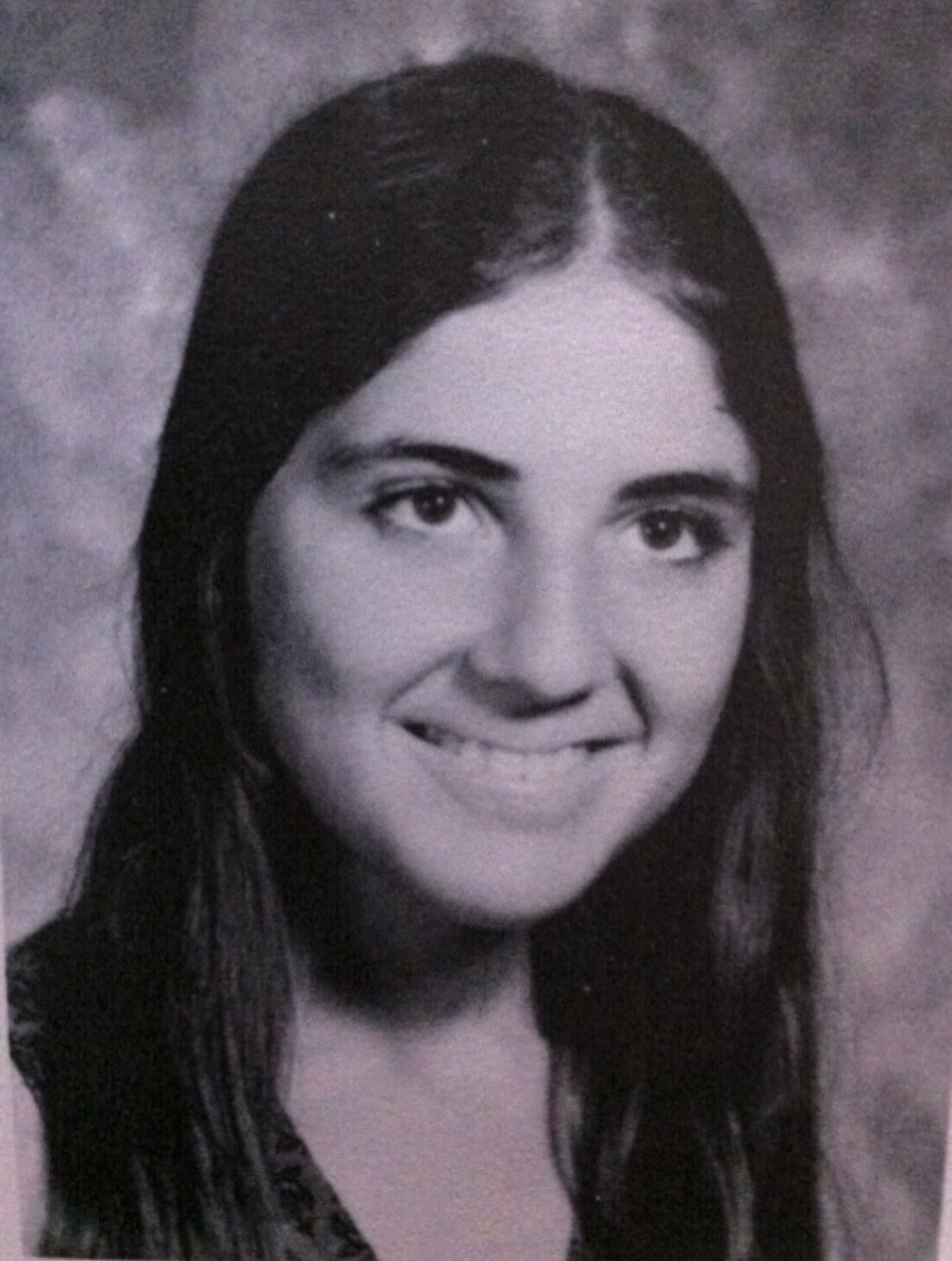 (PHOTO: Lisa Stewart's senior yearbook photo from 1974.)