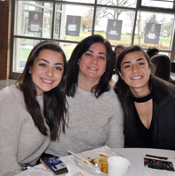 (PHOTO: Rye Lifer Elizabeth Antinozzi with her daughters.)