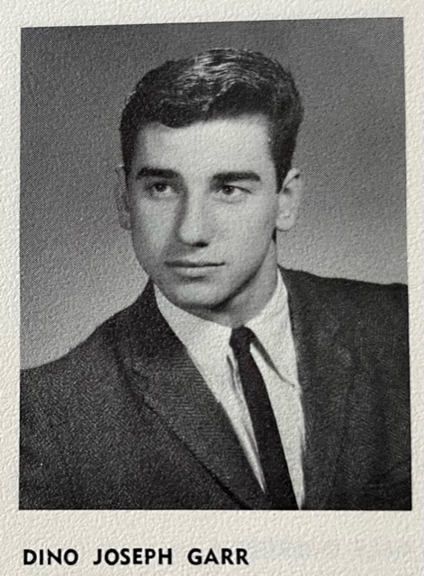 (PHOTO: Dino Garr's Rye High School senior photo, Class of 1966.)