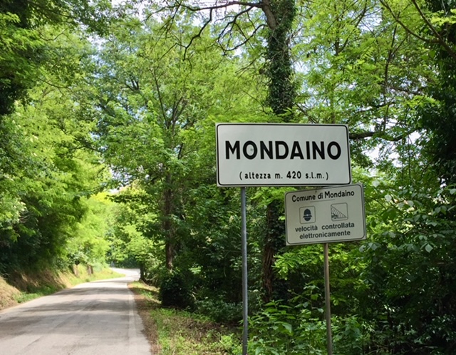 (PHOTO: Dino Garr’s birthplace in Northern Italy. The name Mondaino means “deer mountain.”)