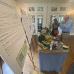 (PHOTO: At the Rye Garden Club show, "Tomorrow's Sustainable Town, USA" by Jung Chai and Nancy Everett.)