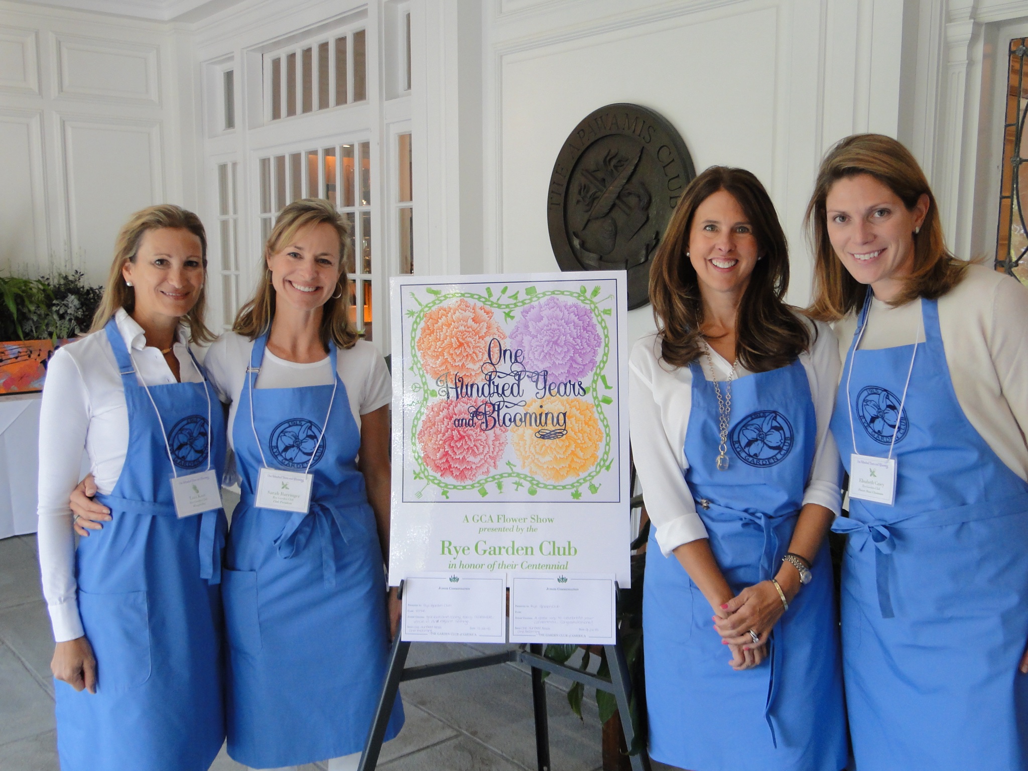 (PHOTO: The Garden Club members (left to right) Lori Kost (Rye), Sarah Barringer (Grenwich), Alicia Baldwin (Rye) and Elisabeth Casey (Rye).