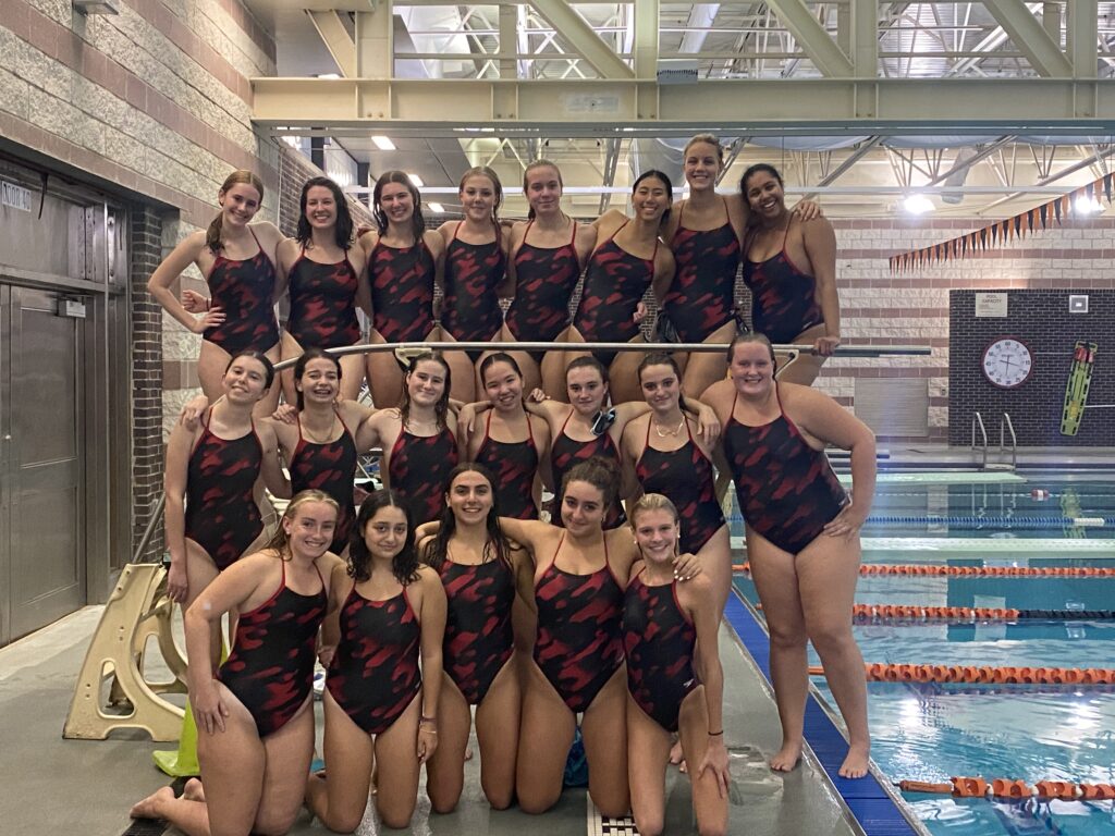 (PHOTO: The 2023 Rye Girls Varsity Swimming and Diving team.)