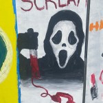 (PHOTO: Local merchants offered their windows and local artists and their parental supervisors went to work during the 70th Annual Halloween Window Painting on Purchase Street on Sunday, October 22, 2023.)