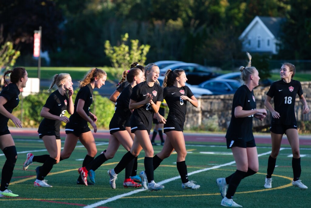 (PHOTO: Rye Girls Varsity Soccer. Credit Aileen Brown.)