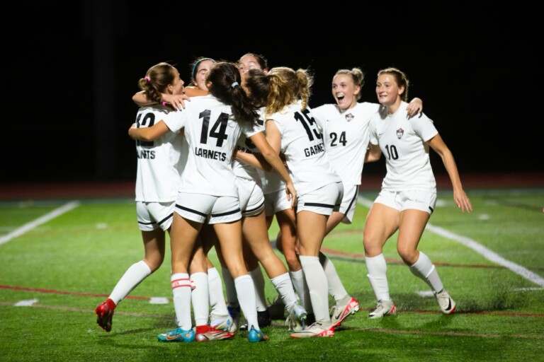 (PHOTO: Rye Girls Varsity Soccer. Credit: Aileen Brown.)