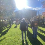 (PHOTO: The Veterans Day ceremony on the Rye Village Green November 11, 2023.)