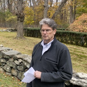 (PHOTO: Jay Cemetery Association President Peter Doane on Veterans Day 2023.)