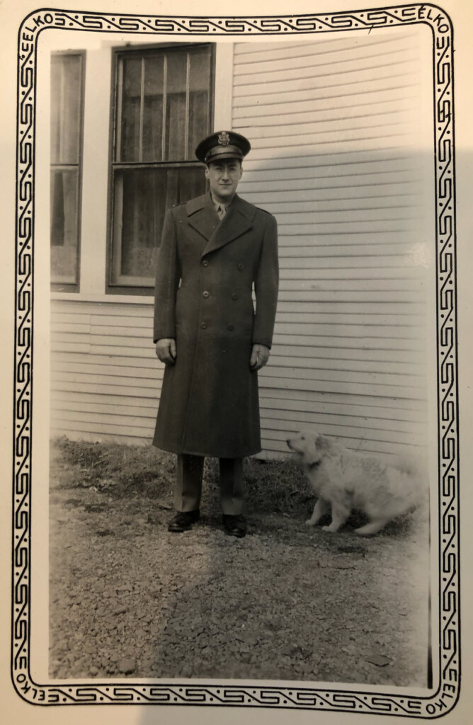 (PHOTO: The father of Rye Mayor Josh Cohn, a World War II veteran.)