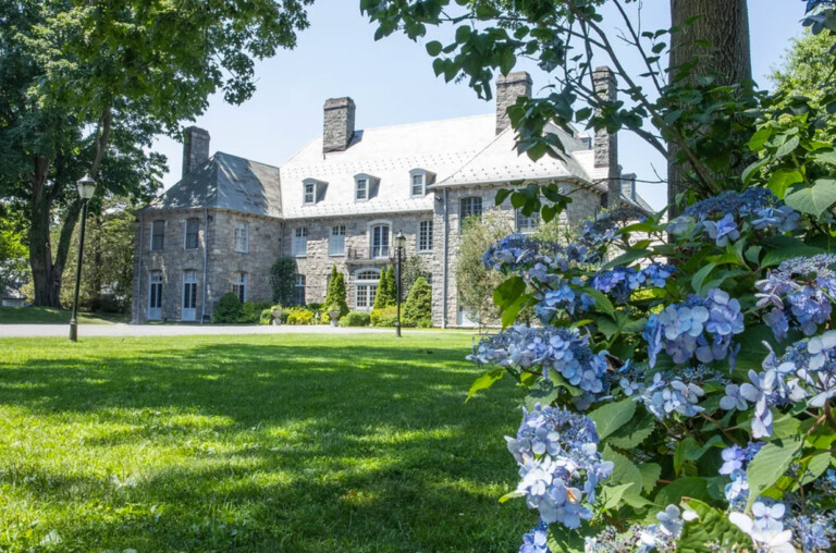 (PHOTO: Wainwright House on Milton Point in Rye.)