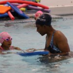 (PHOTO: A swimming lesson at The Carver Center. It has the only public pool in Port Chester.)