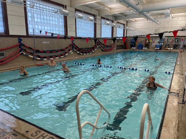 (PHOTO: A Rye Association for the Handicapped swim class December 22, 2023.)