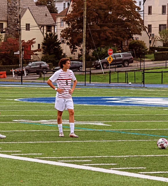 (PHOTO: ​​Rye Boys Varsity Soccer player Jack Gilroy: Elected by teammates as Captain for 2024.)